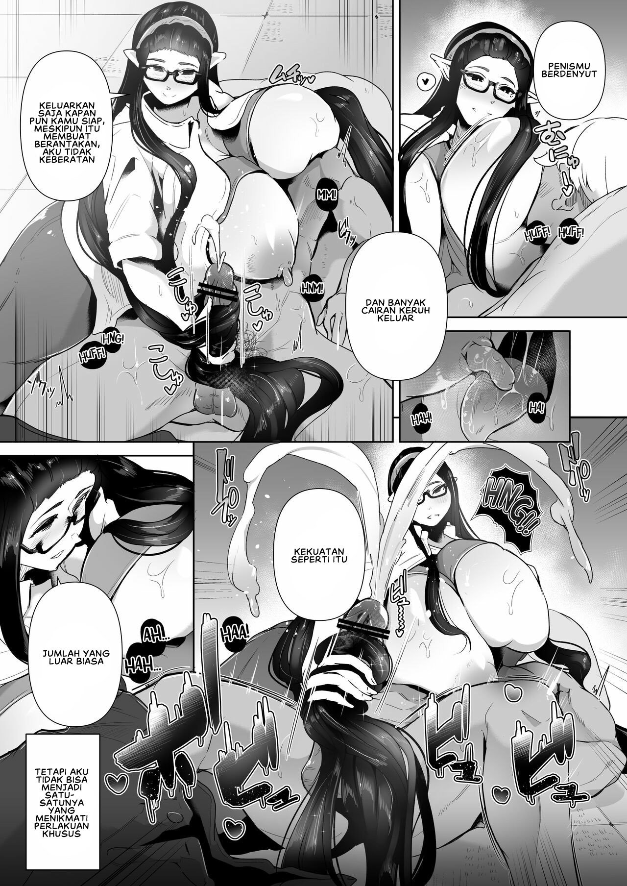 Mucchiri Dekachichi Elf no Oba-san to Ano Hi Kawashita Sukebe de Ecchi na Yakusoku - Chapter 1 36