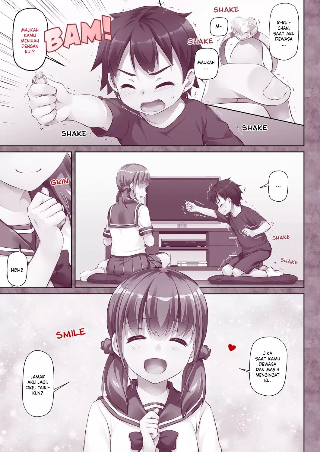 Hitozuma Osananajimi to Hitonatsu no Dekigoto - Chapter 1 3