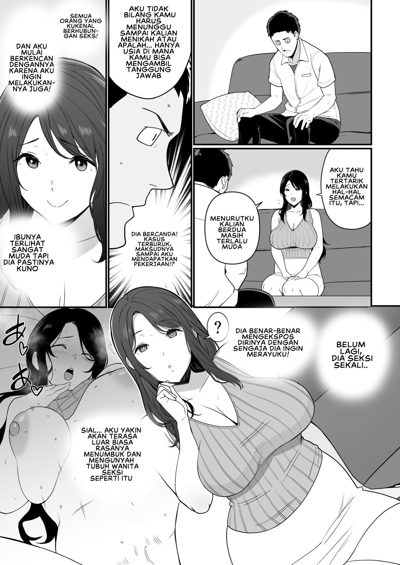 Kanojo no Mama ga H Sugite Gaman Dekinai - Chapter 1 9 Kanojo no Mama ga H Sugite Gaman Dekinai - Chapter 1 9