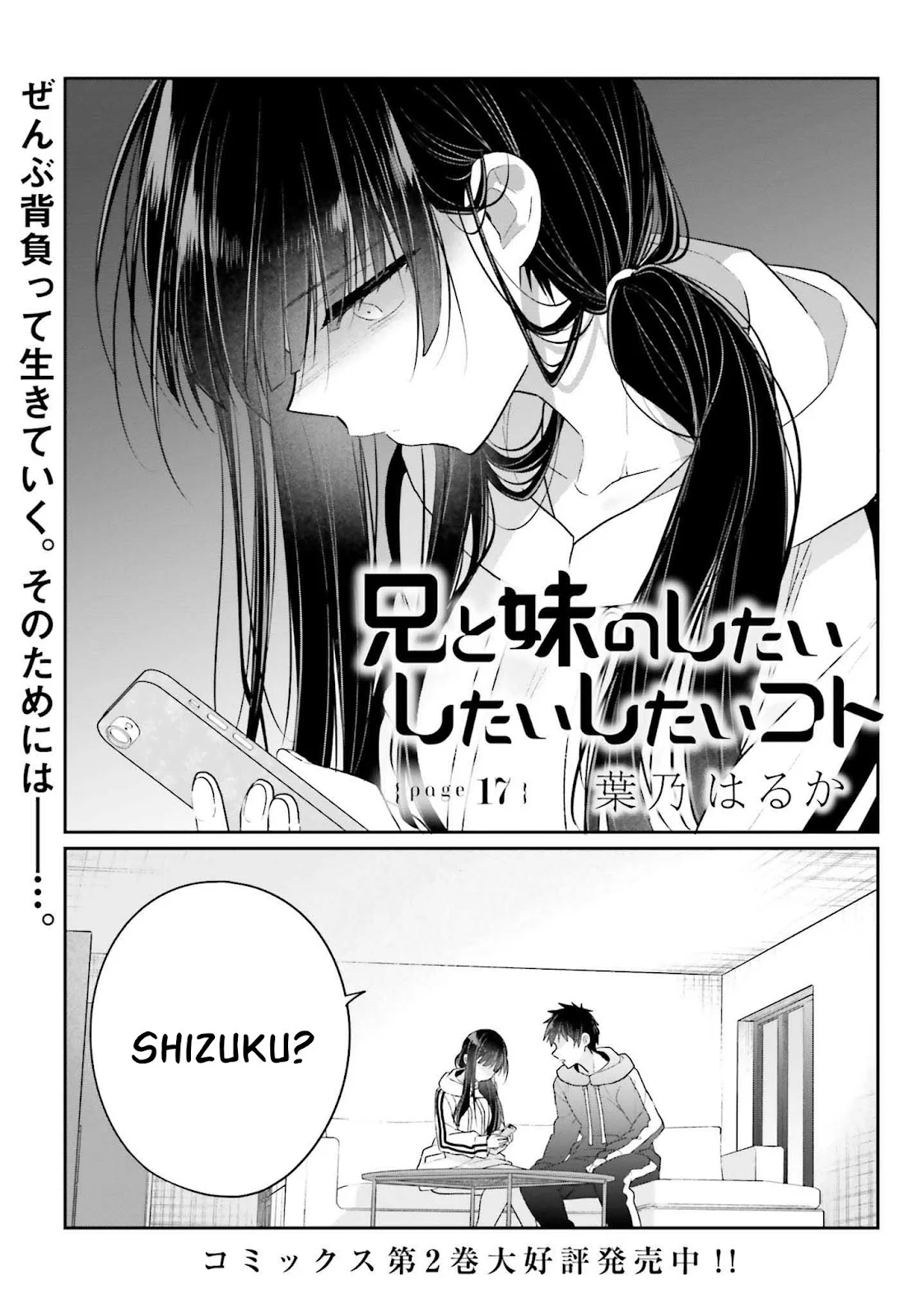 Ani to Imouto no Shitai Shitai Shitai Koto - Chapter 17.1 2