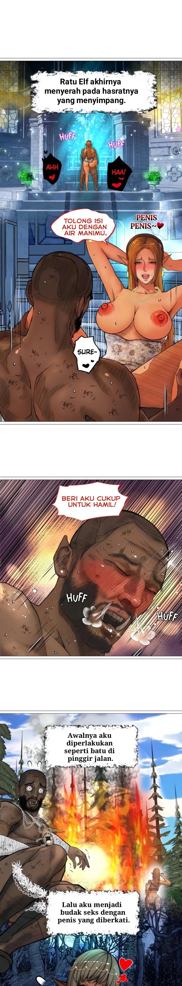 The Dark Elf Queen and the Slave Orc - Chapter 30 8