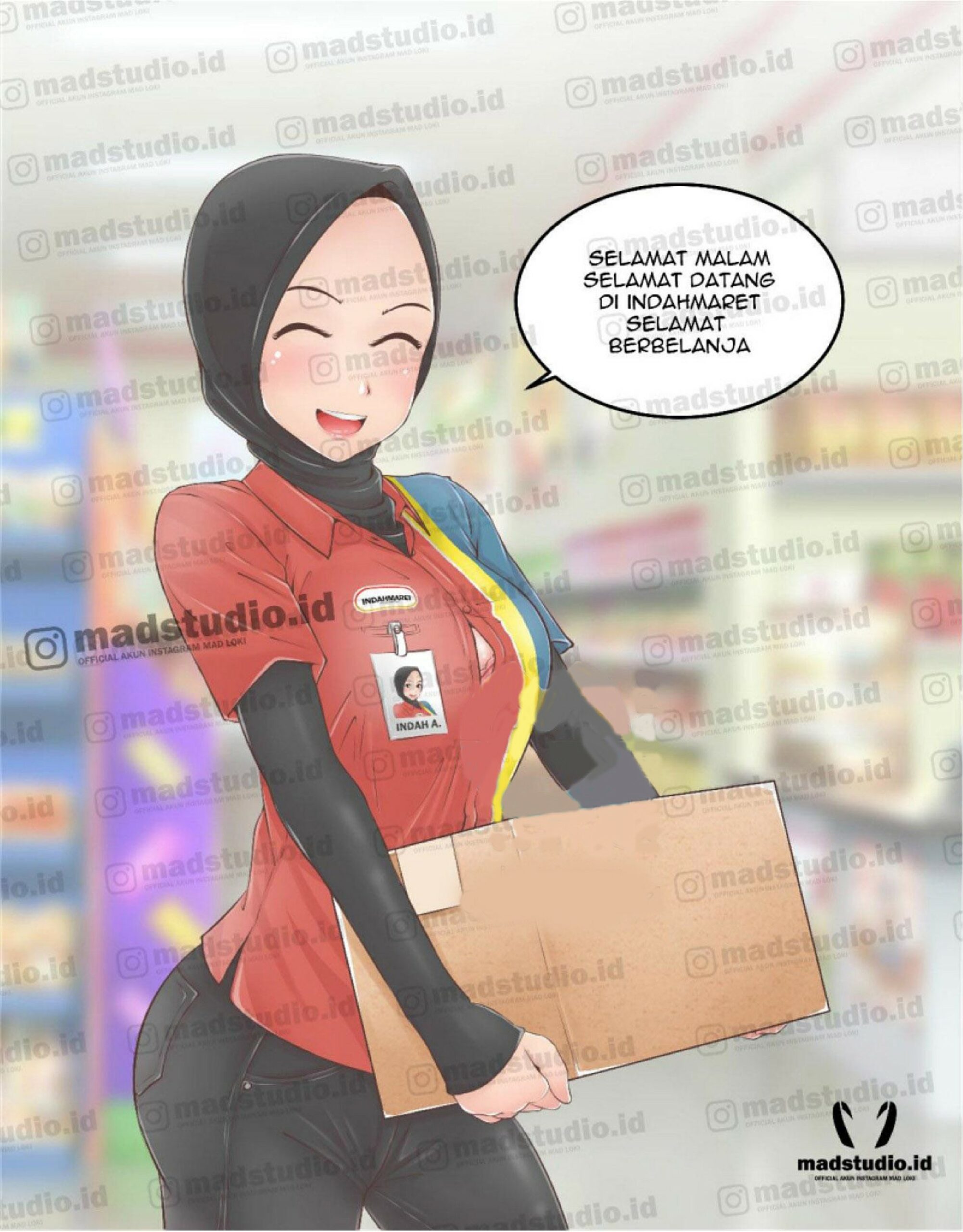 Madloki Indahmaret - Chapter komik madloki indahmaret remake 2