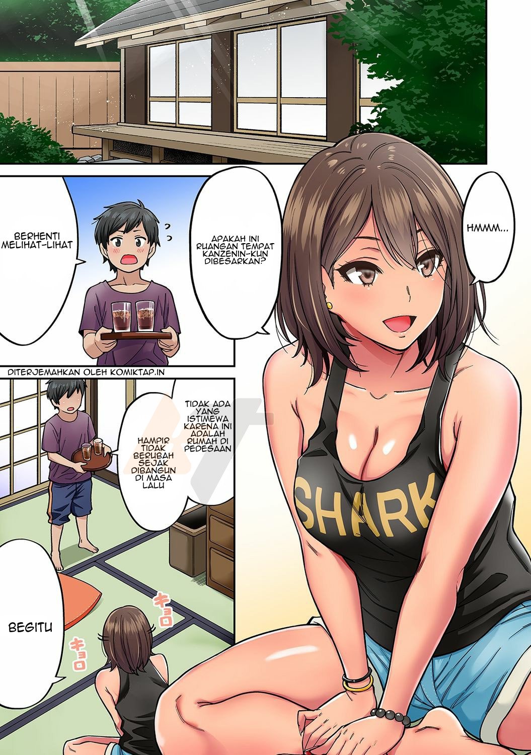 Akogare no Nee-chan ga Gal ni Natte Kaette Kita Natsuyasumi - Chapter 2 4