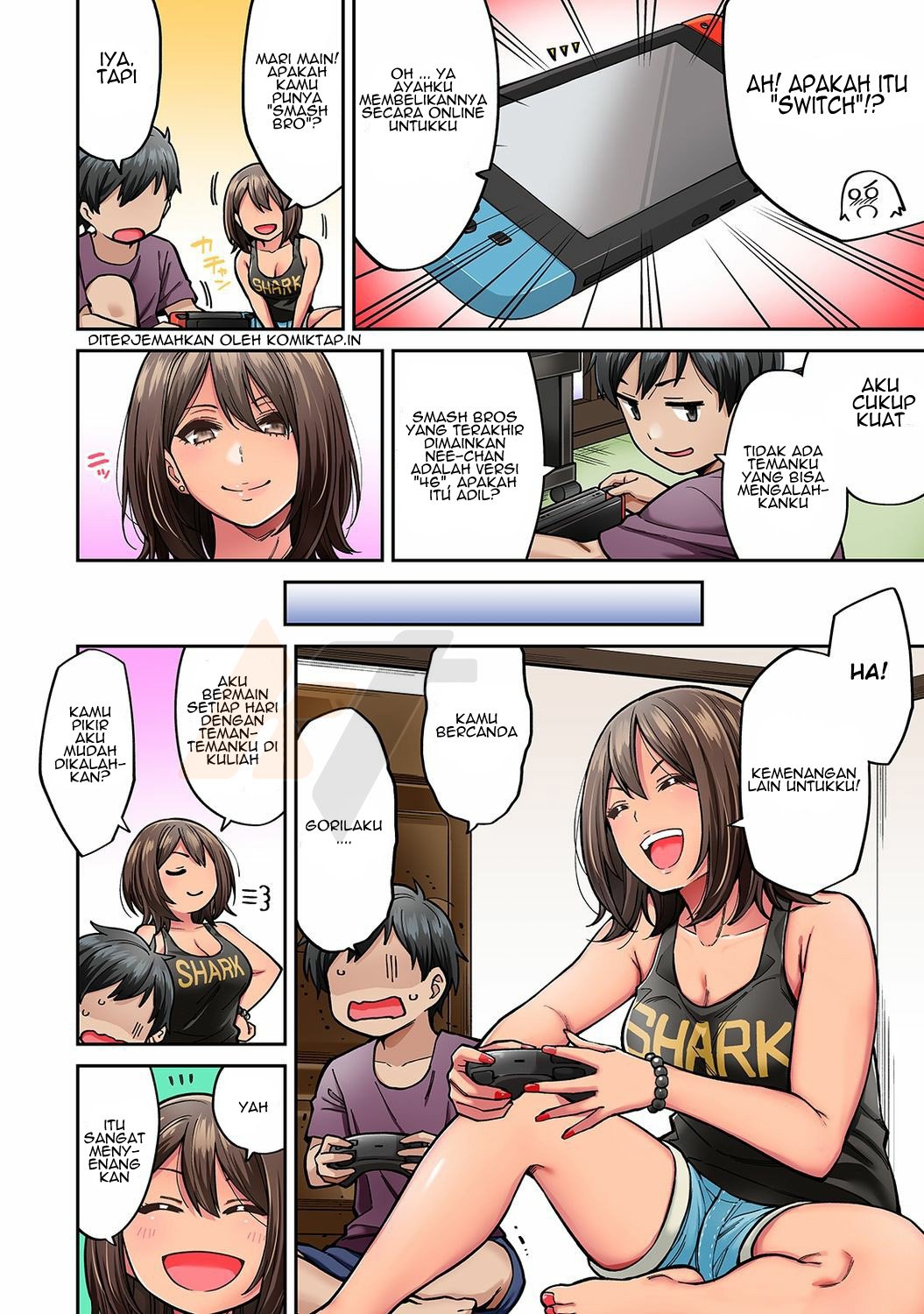 Akogare no Nee-chan ga Gal ni Natte Kaette Kita Natsuyasumi - Chapter 2 5
