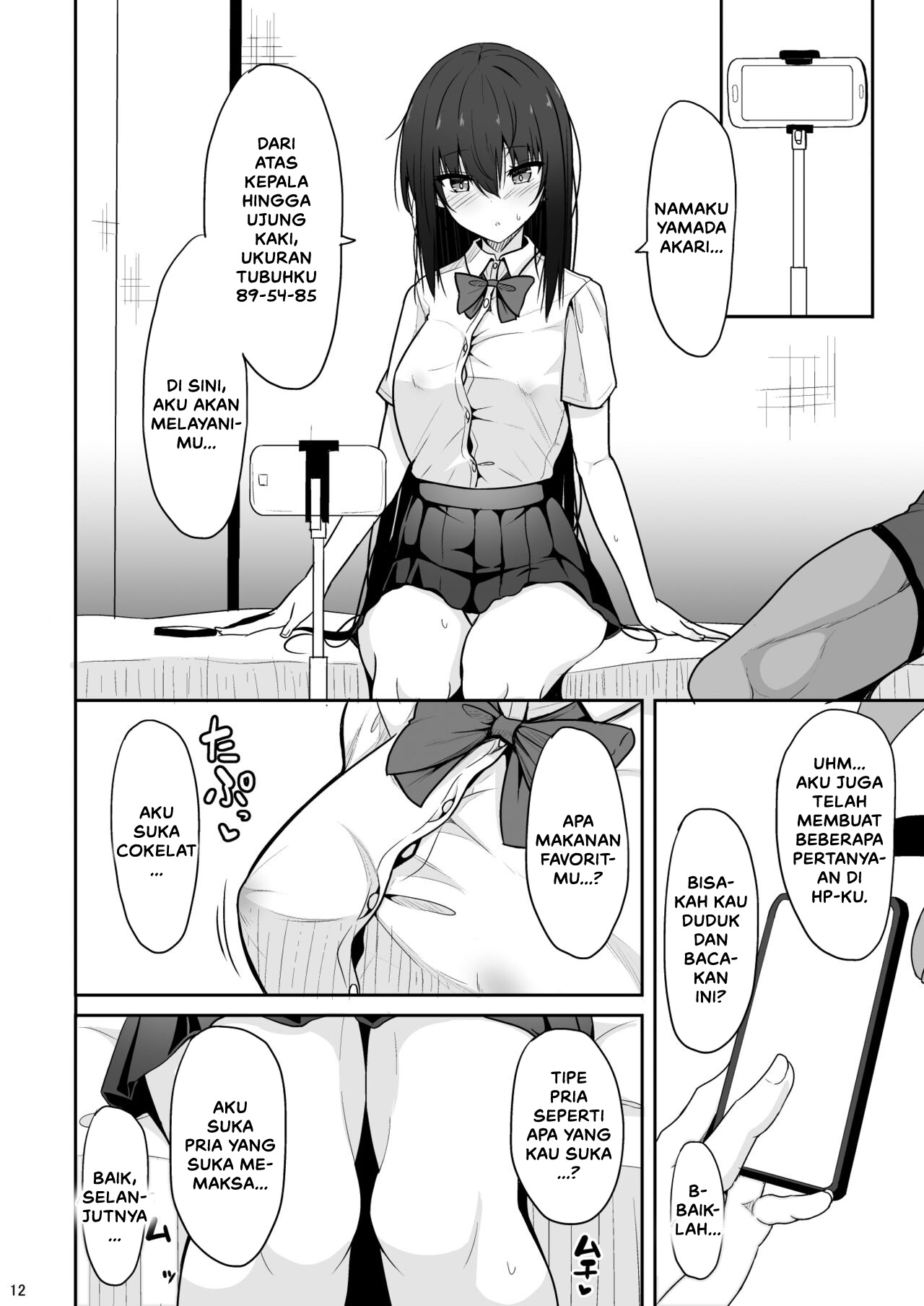Otonashii Kanojo ga AV Satsuei Gokko de Nakadashi ga Daisuki na Dosukebe ni Naru made - Chapter 1 13