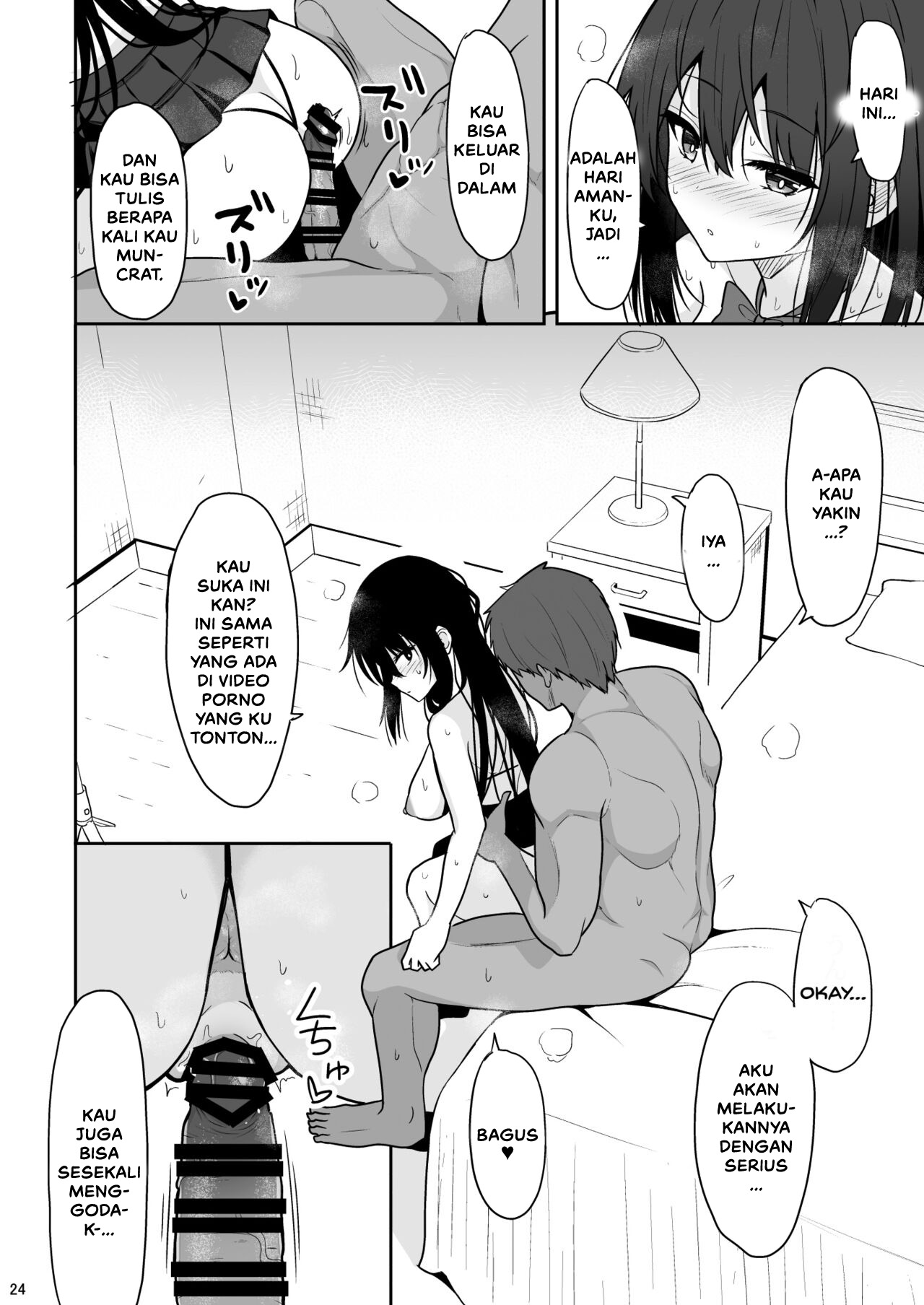 Otonashii Kanojo ga AV Satsuei Gokko de Nakadashi ga Daisuki na Dosukebe ni Naru made - Chapter 1 25