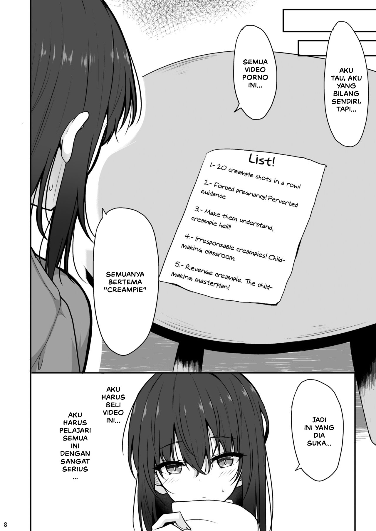 Otonashii Kanojo ga AV Satsuei Gokko de Nakadashi ga Daisuki na Dosukebe ni Naru made - Chapter 1 9