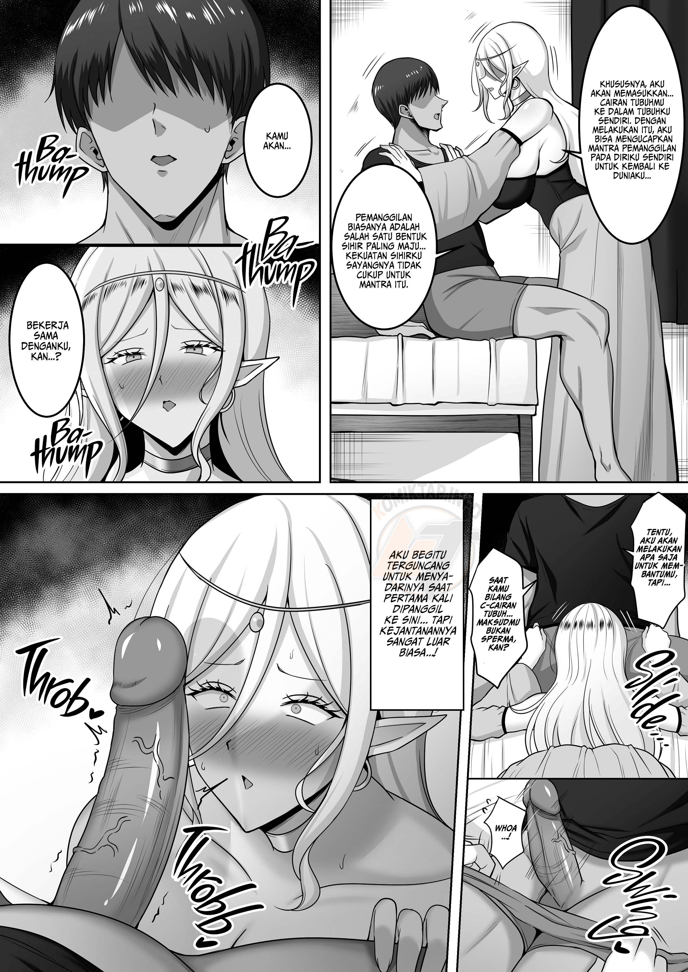 I Accidentally Summoned an Elven Princess While Jacking Off - Chapter 1 end 7