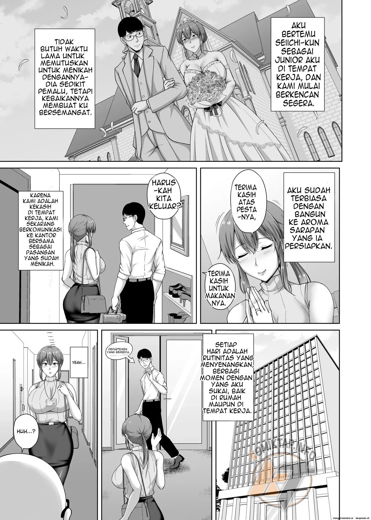 Choukyou Zumi Hitozuma OL wa Joushi ni Dakare Futatabi Ochiru - Chapter 1 7