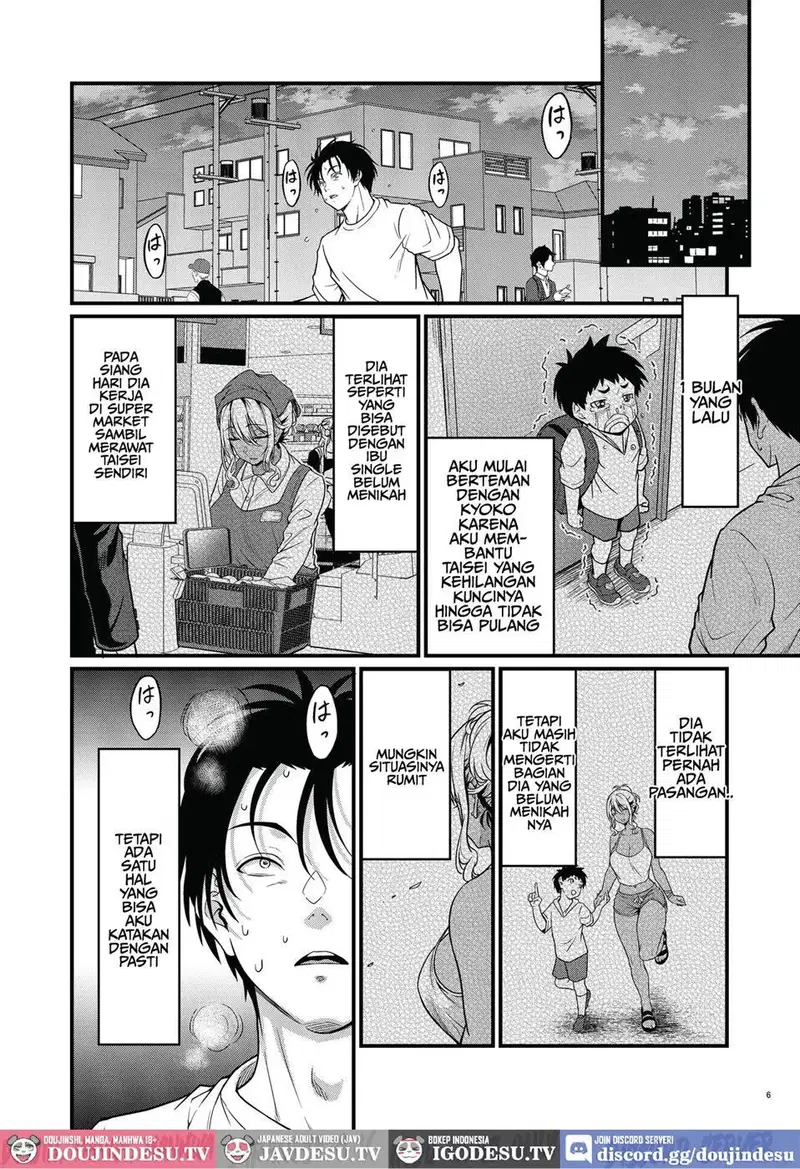 Yojouhan Ikken Apart de Komochi Dosukebe Rinjin to Asedaku Noukou na Otsukiai - Chapter 1 8