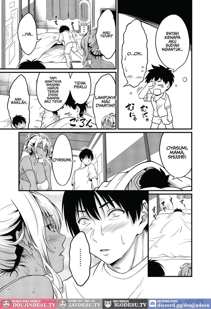 Yojouhan Ikken Apart de Komochi Dosukebe Rinjin to Asedaku Noukou na Otsukiai - Chapter 1 21