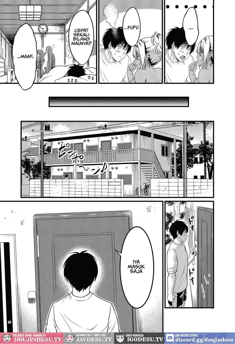 Yojouhan Ikken Apart de Komochi Dosukebe Rinjin to Asedaku Noukou na Otsukiai - Chapter 1 31