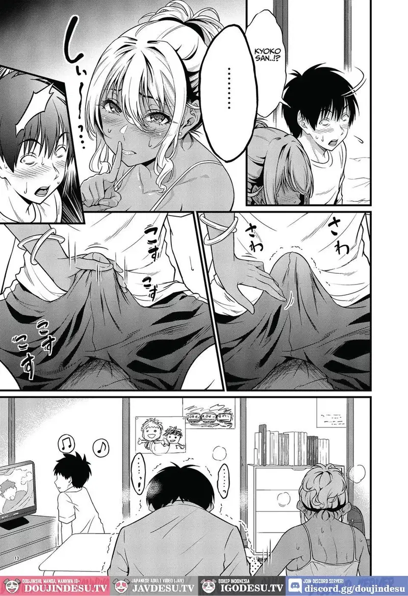 Yojouhan Ikken Apart de Komochi Dosukebe Rinjin to Asedaku Noukou na Otsukiai - Chapter 1 15