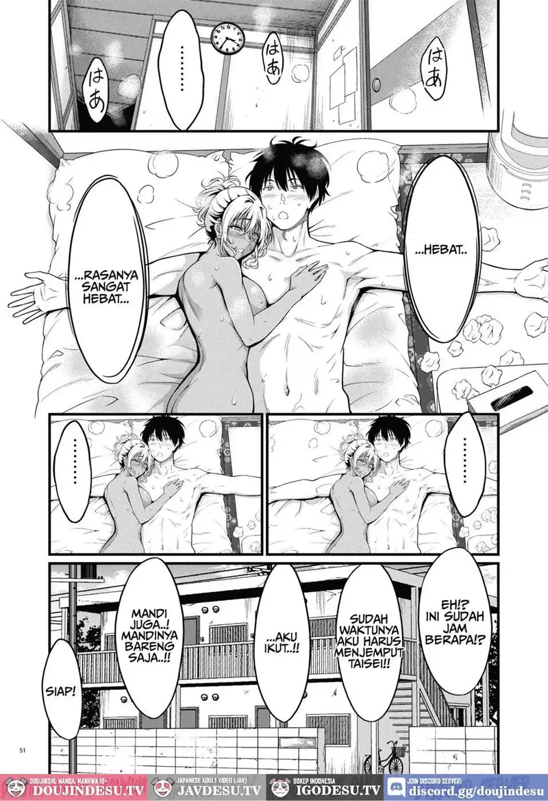 Yojouhan Ikken Apart de Komochi Dosukebe Rinjin to Asedaku Noukou na Otsukiai - Chapter 1 53