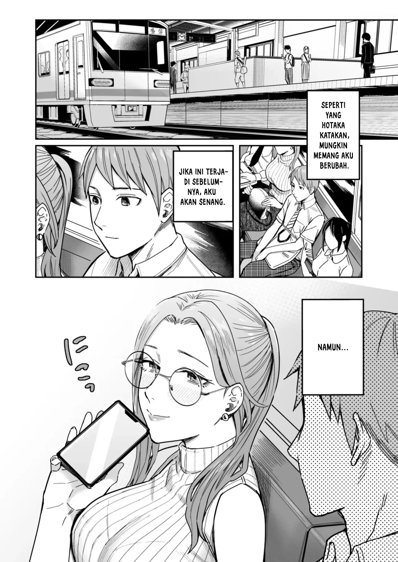 Shiranai Josei kara Gazou Kyouyuu de Eroi Jidori ga Okuraretekita Hanashi - Chapter 1 57