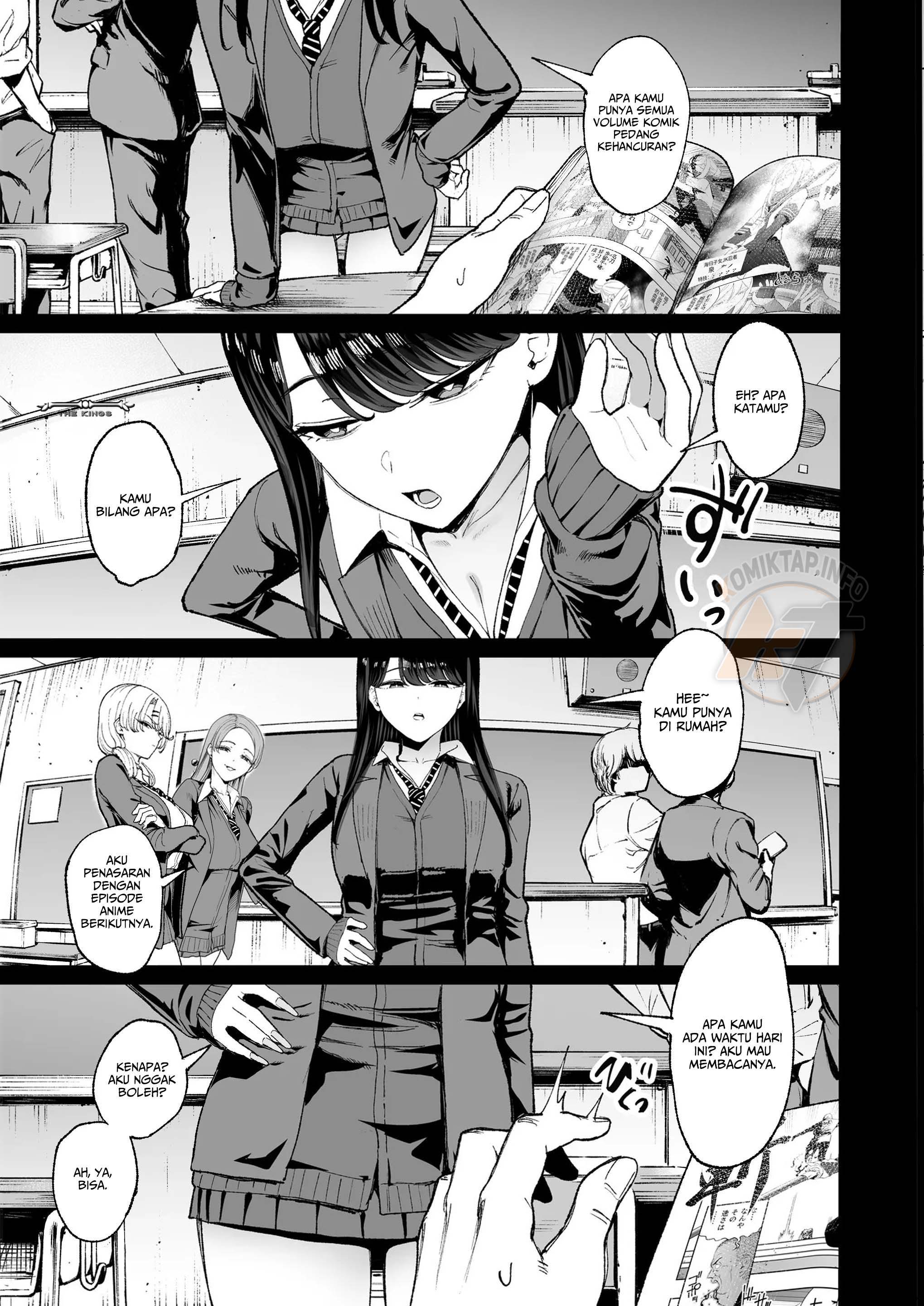 Iribitari Gal ni Manko Tsukawasete Morau Hanashi The Gyaru - Chapter 4.5 6